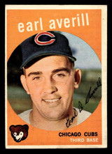 1959 Topps #301 Earl Averill Jr. Excellent+ RC Rookie  ID: 512076
