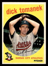 1959 Topps #369 Dick Tomanek UER Ex-Mint  ID: 512107