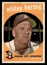 1959 Topps #392 Whitey Herzog Very Good  ID: 512123