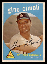 1959 Topps #418 Gino Cimoli Excellent+  ID: 512155