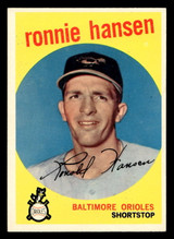 1959 Topps #444 Ron Hansen Near Mint RC Rookie 