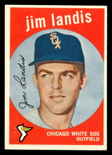1959 Topps #493 Jim Landis Ex-Mint  ID: 512192