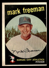 1959 Topps #532 Mark Freeman Excellent RC Rookie 