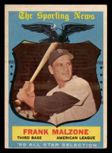 1959 Topps #558 Frank Malzone AS Excellent  ID: 512223