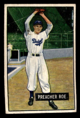 1951 Bowman #118 Preacher Roe Very Good 
