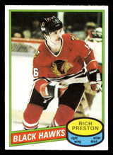 1980-81 O-Pee-Chee #41 Rich Preston Near Mint OPC 