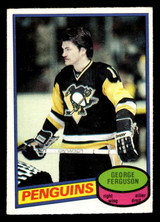 1980-81 O-Pee-Chee #44 George Ferguson Ex-Mint OPC 