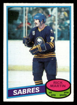 1980-81 O-Pee-Chee #51 Rick Martin Near Mint OPC 
