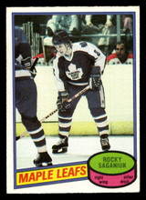 1980-81 O-Pee-Chee #64 Rocky Saganiuk Ex-Mint RC Rookie OPC  ID: 512695