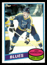 1980-81 O-Pee-Chee #101 Jack Brownschidle Near Mint OPC 