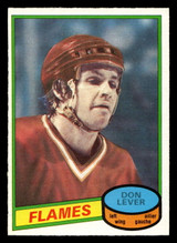 1980-81 O-Pee-Chee #124 Don Lever Near Mint OPC  ID: 512726