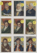 1911 T68 HEROES OF HISTORY  Partial Set 31 different/100 with 20 duplicates WILL SELL SINGLES  #*sku37114
