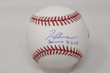 Tom Glavine Baseball Signed Autograph MLB Authentication Braves 300 Win 8-5-07