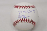 Vida Blue Baseball Signed Autograph MLB Authentication A's 3x WS Champ