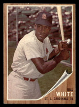 1962 Topps #14 Bill White Ex-Mint  ID: 512799