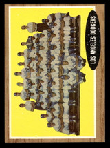 1962 Topps #43 Dodgers Team Ex-Mint  ID: 512817