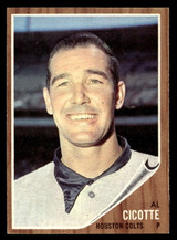 1962 Topps #126 Al Cicotte Near Mint  ID: 512845
