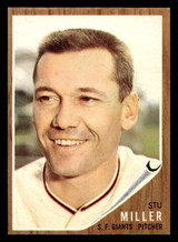 1962 Topps #155 Stu Miller Near Mint  ID: 512857