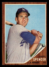 1962 Topps #197 Daryl Spencer Ex-Mint  ID: 512897