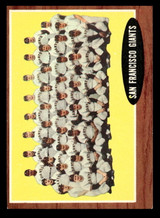 1962 Topps #226 Giants Team Ex-Mint  ID: 512941