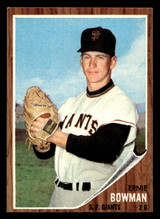 1962 Topps #231 Ernie Bowman UER Near Mint RC Rookie  ID: 512951