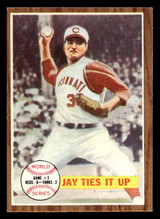 1962 Topps #233 World Series Game 2 Jay Ties It Up Ex-Mint  ID: 512958