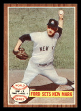 1962 Topps #235 World Series Game 4 Ford Sets New Mark Ex-Mint  ID: 512962