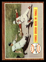 1962 Topps #236 World Series Game 5 Yanks Crush Reds in Finale Ex-Mint  ID: 512968