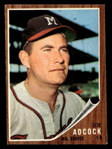 1962 Topps #265 Joe Adcock Excellent+  ID: 513027