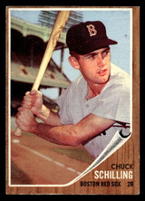 1962 Topps #345 Chuck Schilling Excellent+  ID: 513088