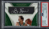 2014 Immaculate Collection 1986 NBA Champions Larry Bird Celtics PSA 8 NM-Mint Auto PSA 10 Gem Mint