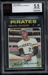 1971 Topps #630 Roberto Clemente Pirates BVG 5.5 EX+