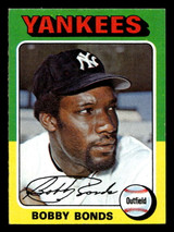 1975 Topps Mini #55 Bobby Bonds Very Good MINI 