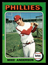 1975 Topps Mini #118 Mike Anderson Ex-Mint MINI 