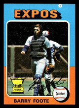 1975 Topps Mini #229 Barry Foote Ex-Mint MINI 