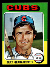 1975 Topps Mini #233 Billy Grabarkewitz Near Mint MINI 
