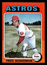 1975 Topps Mini #252 Fred Scherman Near Mint MINI 
