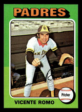 1975 Topps Mini #274 Vicente Romo Near Mint MINI 