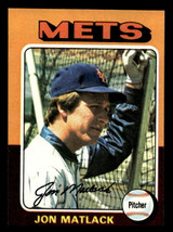 1975 Topps Mini #290 Jon Matlack Ex-Mint MINI 
