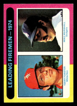 1975 Topps Mini #313 /Terry Forster/Mike Marshall Firemen Leaders Near Mint MINI  ID: 513786