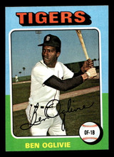 1975 Topps Mini #344 Ben Oglivie Near Mint MINI 
