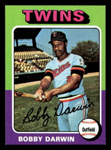 1975 Topps Mini #346 Bobby Darwin Near Mint MINI 