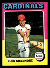 1975 Topps Mini #353 Luis Melendez Ex-Mint MINI  ID: 513844