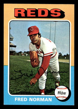1975 Topps Mini #396 Fred Norman Ex-Mint MINI  ID: 513893