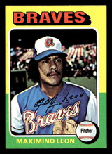 1975 Topps Mini #442 Maximino Leon Ex-Mint RC Rookie MINI 