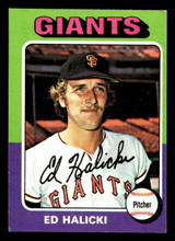 1975 Topps Mini #467 Ed Halicki Ex-Mint RC Rookie MINI  ID: 513953