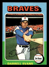 1975 Topps Mini #475 Darrell Evans Ex-Mint MINI  ID: 513958