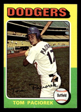 1975 Topps Mini #523 Tom Paciorek Ex-Mint MINI 