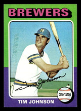 1975 Topps Mini #556 Tim Johnson Ex-Mint MINI  ID: 514026
