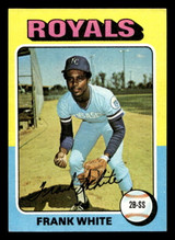1975 Topps Mini #569 Frank White Near Mint MINI  ID: 514044